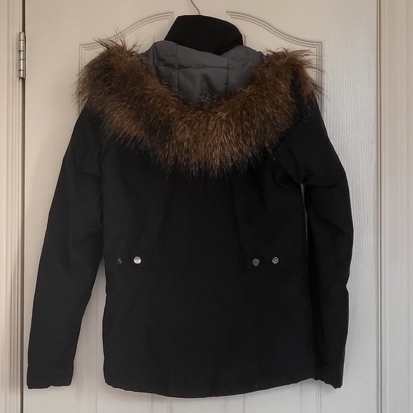 Columbia Black Faux Fur Jacket - Picture 3 of 6